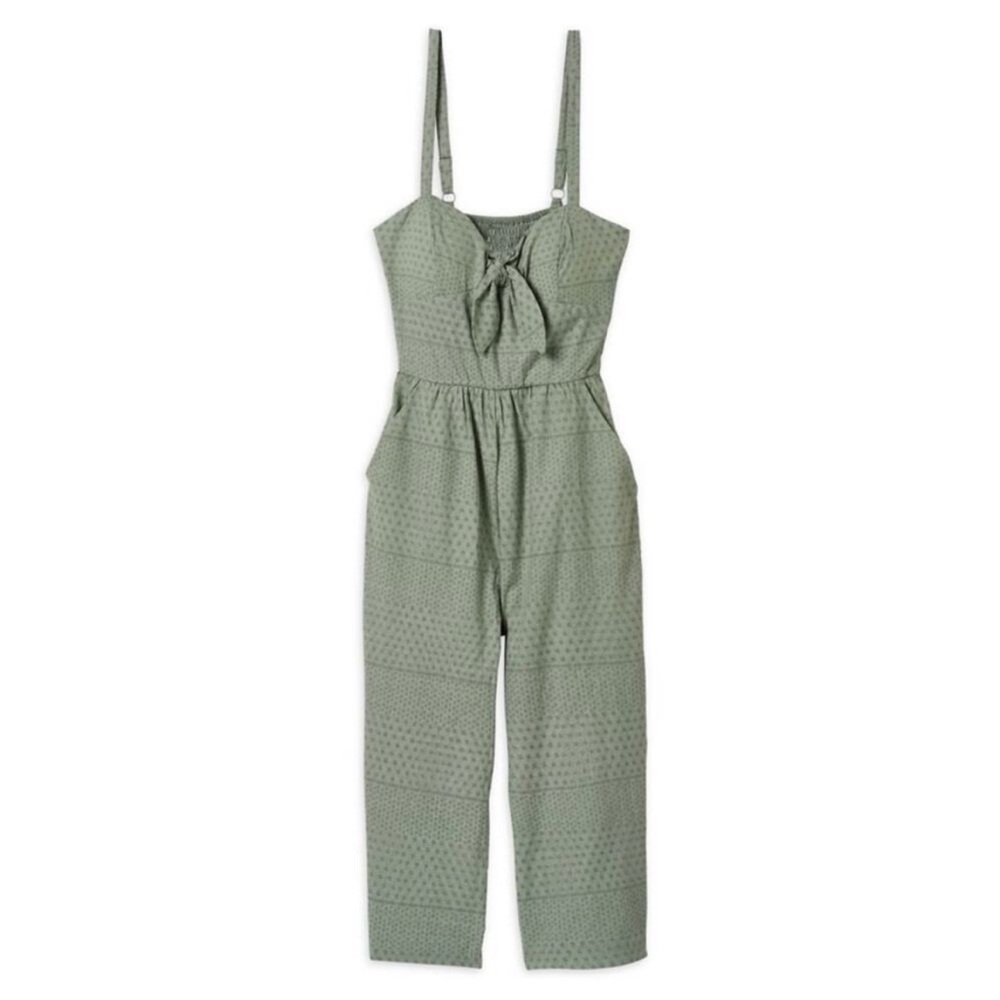 Moana floral and polka dot jumpsuit